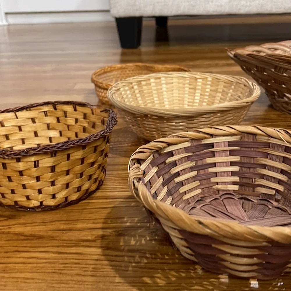 Lot of 9 baskets for basket wall - Picture 15 of 15